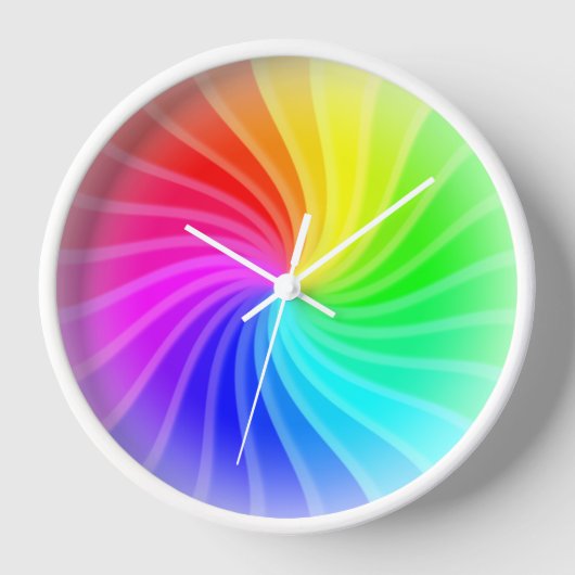 虹 壁時計 (正面)
