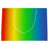 虹！愛を示せ！ ラージペーパーバッグ (正面)