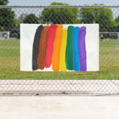 虹（縦） 横断幕 (インサイチュ)