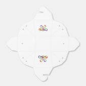 虹、色付き手 フェイバーボックス (折り畳みなし)