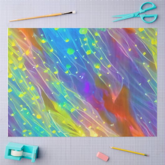 虹 薄葉紙 (クラフト)