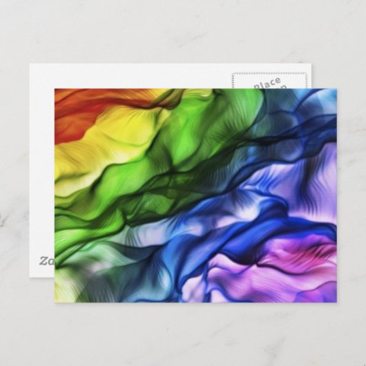 虹(_L) ポストカード (正面/裏面)