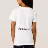 虹 Tシャツ (裏面)