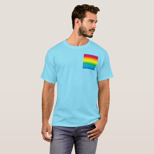 虹 Tシャツ (正面フル)