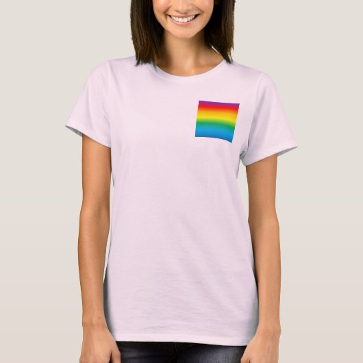 虹 Tシャツ (正面)