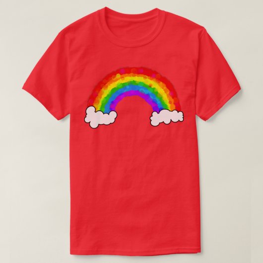 虹 Tシャツ (デザイン正面)
