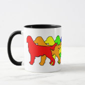 虹Flatcoat マグカップ (左)