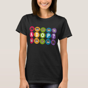 虹Frenchieを採用して下さい Tシャツ