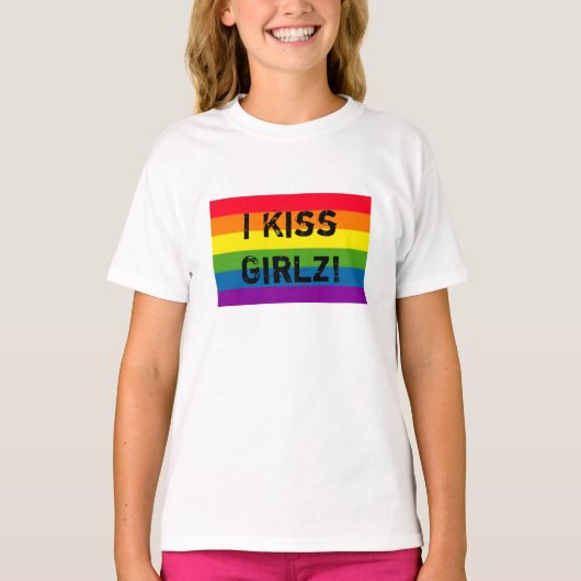 虹IのキスGirlz! Tシャツ (正面)