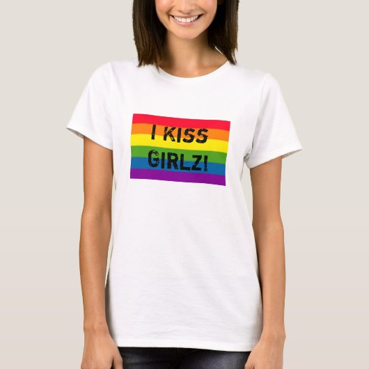 虹IのキスGirlz! Tシャツ (正面)