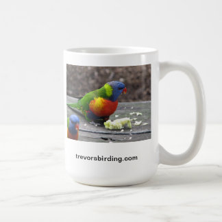 虹Lorikeet コーヒーマグカップ
