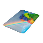 虹Lorikeet バスマット (アングル)