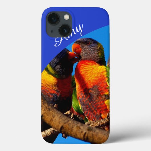 虹Lorikeet IPhone 8/7の場合 Case-Mate iPhoneケース (裏面)