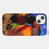 虹Lorikeet IPhone 8/7の場合 iPhoneケース (裏面横)