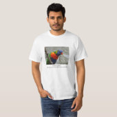 虹Lorikeet Tシャツ (正面フル)