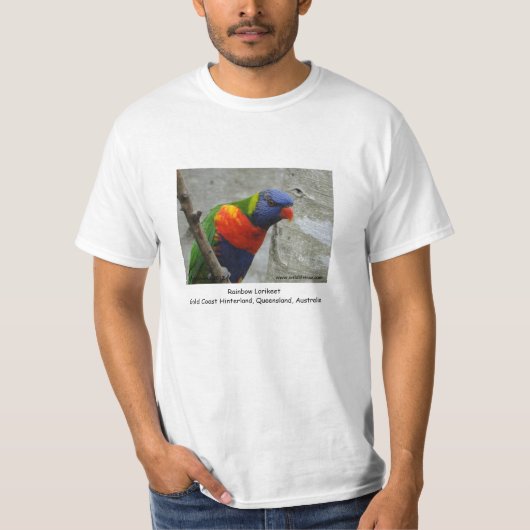 虹Lorikeet Tシャツ (正面)