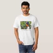 虹Lorikeet Tシャツ (正面フル)