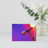 虹Mic [ぽっちゃりした] 名刺 (スタンド正面)