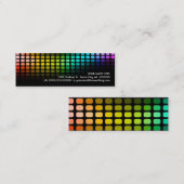 虹musicmeterz. スキニー名刺 (正面/裏面)