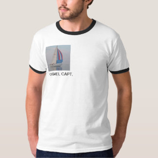 虹pic、巡航の008のCARMELの大尉 Tシャツ