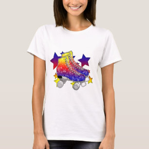 虹Rollerskates Tシャツ