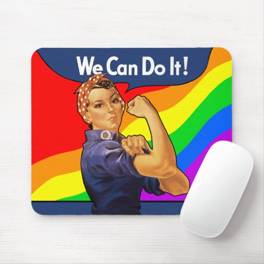 虹Rosie マウスパッド (マウス)