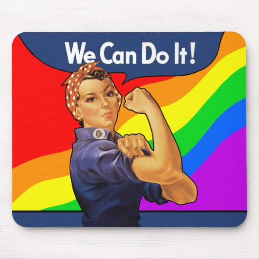 虹Rosie マウスパッド (正面)