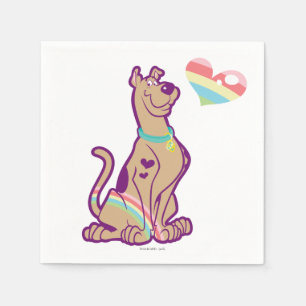 虹Scooby-Doo スタンダードカクテルナプキン