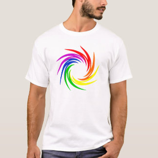 虹Swirl1 Tシャツ