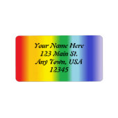 虹v1 ラベル (正面)