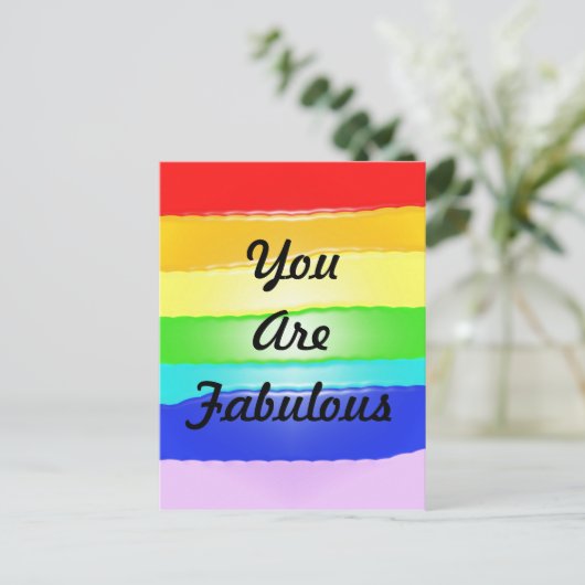 虹v2 ポストカード (スタンド正面)