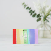 虹v2 名刺 (スタンド正面)