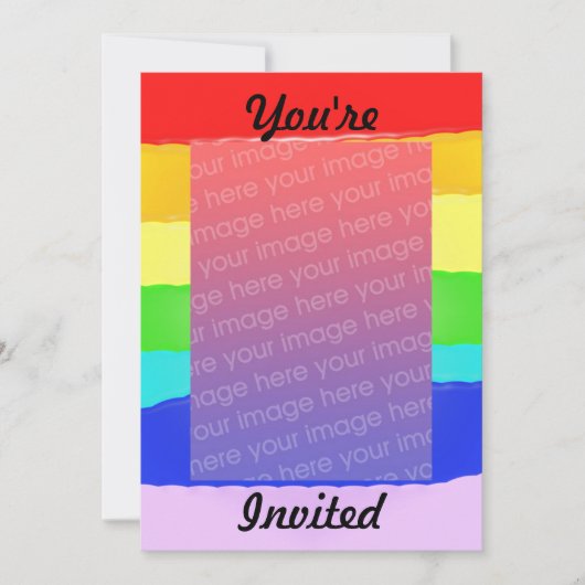 虹v2 招待状 (正面)