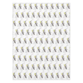 蚊おもしろい虫漫画イラストレーション テーブルクロス (正面)