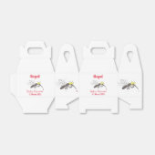 蚊おもしろい虫漫画イラストレーション フェイバーボックス (折り畳みなし)