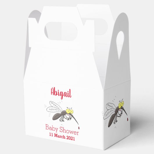 蚊おもしろい虫漫画イラストレーション フェイバーボックス (オープン)