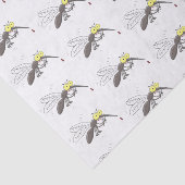 蚊おもしろい虫漫画イラストレーション 薄葉紙 (詳細)