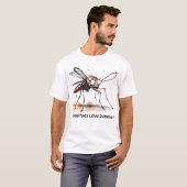 蚊が好きな夏Tシャツ Tシャツ (正面フル)