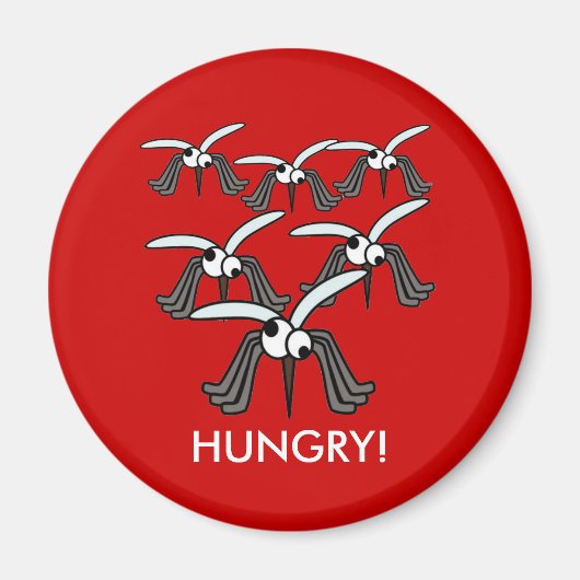 蚊が減る マグネット (正面)