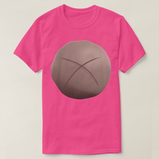 蚊がTシャツを刺す Tシャツ (デザイン正面)