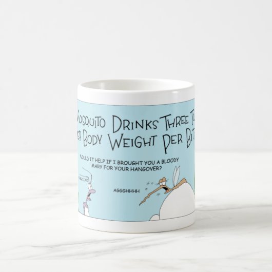 蚊に刺されたあと コーヒーマグカップ (中央)