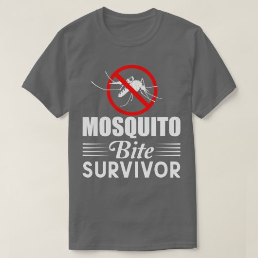蚊に刺された生存者1 Tシャツ (デザイン正面)