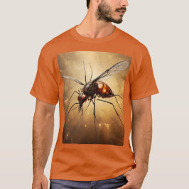 蚊のフラクタル・アート Tシャツ