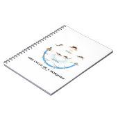 蚊のライフサイクル（卵幼生のイマゴを操る） ノートブック (左側)