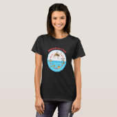 蚊のライフサイクル Tシャツ (正面フル)
