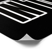 蚊の幼虫 – 昆虫学ギーク ポスター (角)