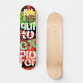 蚊の探険家 スケートボード (正面)