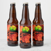 蚊の探険家 ビールラベル (ボトル)