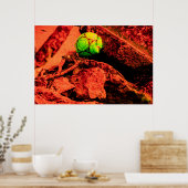 蚊の探険家 ポスター (キッチン)