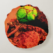 蚊の探険家 ラウンドクッション (裏面)